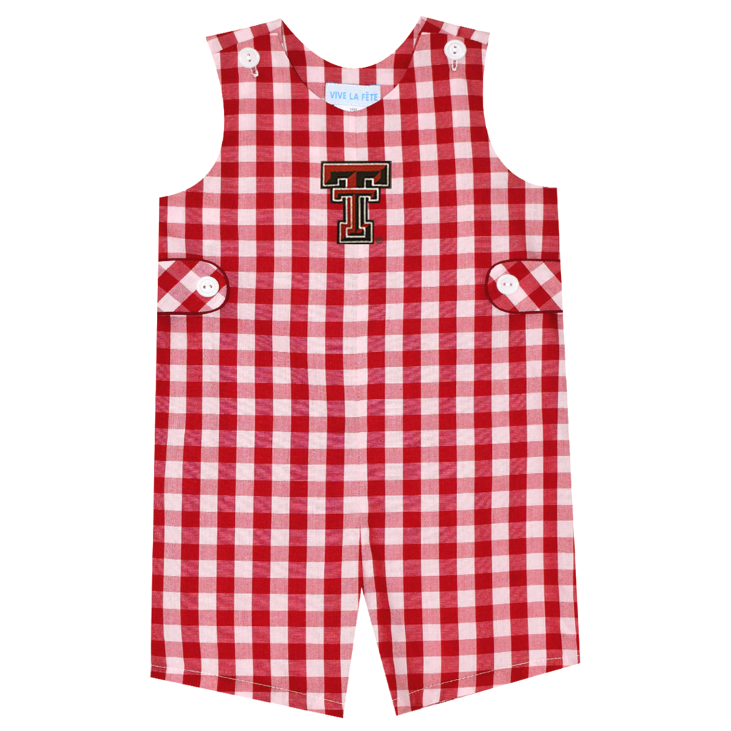 Vive La Fete Big Check Romper