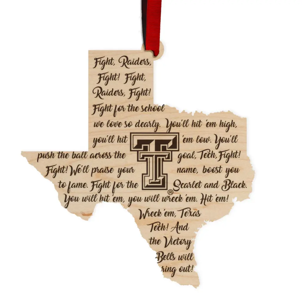 LazerEdge Laser Engraved Wood Ornament