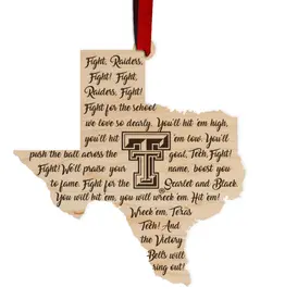 LazerEdge Laser Engraved Wood Ornament