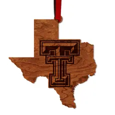 LazerEdge Laser Engraved Wood Ornament
