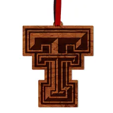 LazerEdge Laser Engraved Wood Ornament