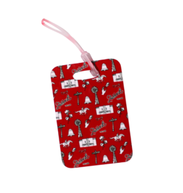 College Town Toiles Lubbock Toile Bag Tag