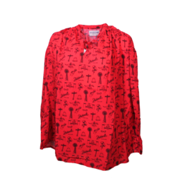 College Town Toiles Lubbock Toile Robyn Top