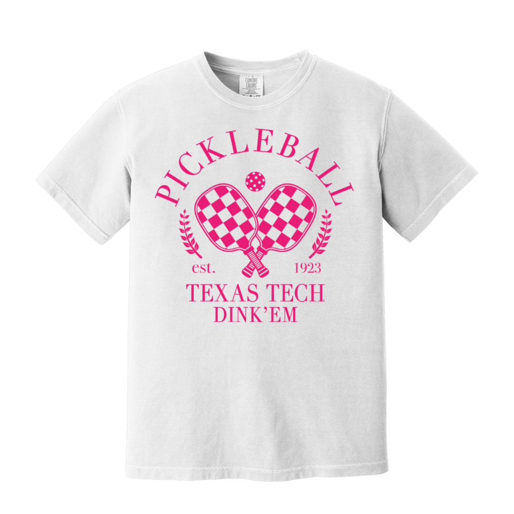 Comfort Colors Comfort Colors Pickleball Pink Short Sleeve Tee