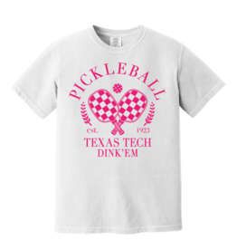 Comfort Colors Pickleball Pink Short Sleeve Tee