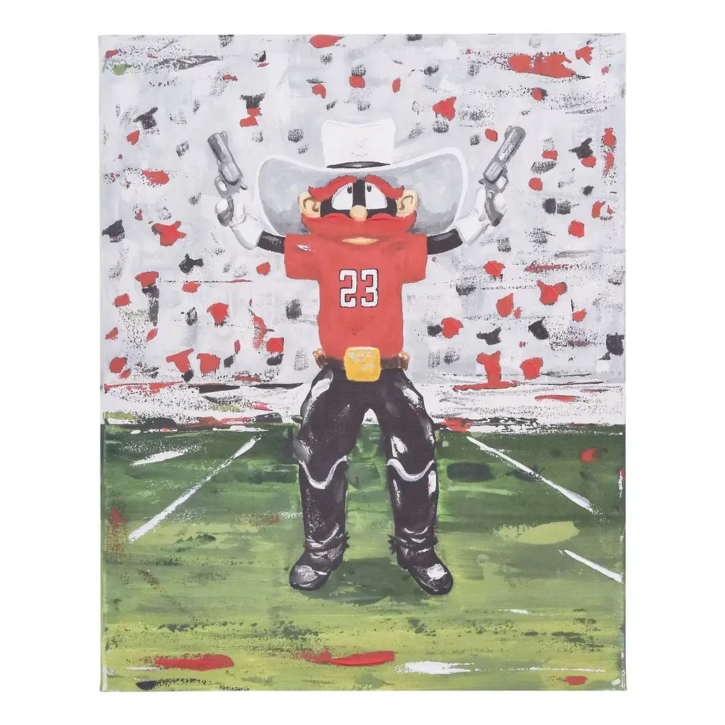 Raider Red Canvas Print 16" x 20"