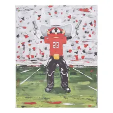 Raider Red Canvas Print 16" x 20"