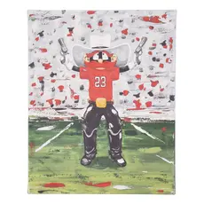 Glory Haus Raider Red Canvas Print 8"x10"