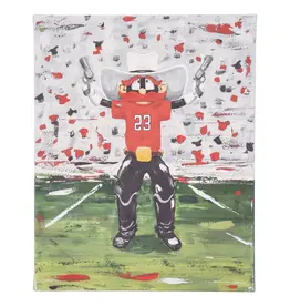 Raider Red Canvas Print 8"x10"