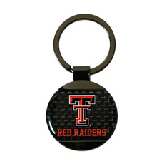 Carbon Fiber Round Key Ring