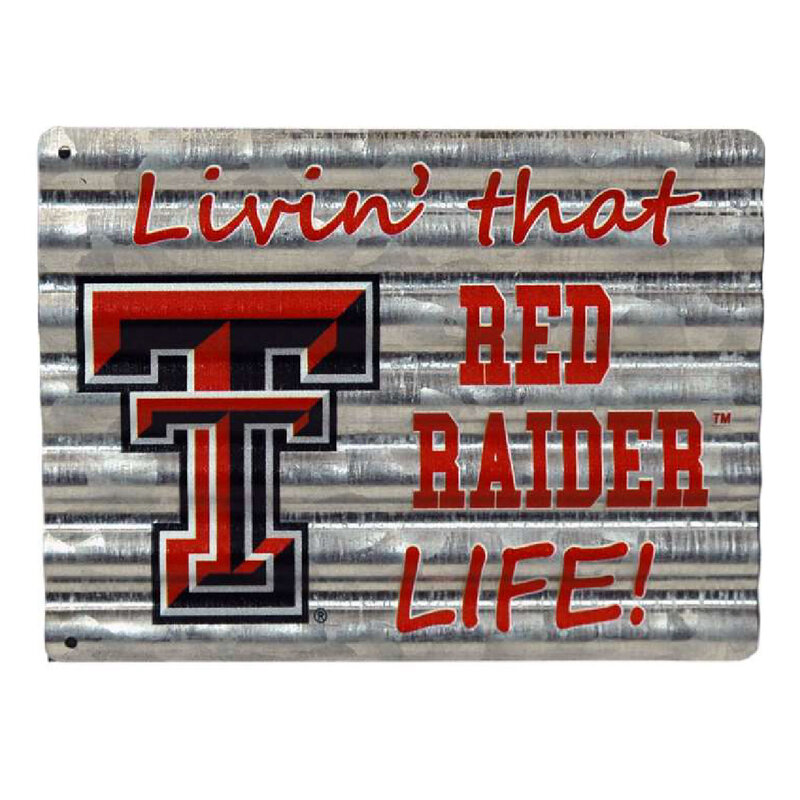 Jenkins Galvenized Aluminum Livin' Life Magnet