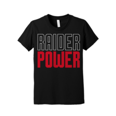 Raider Power Youth Short Sleeve Tee