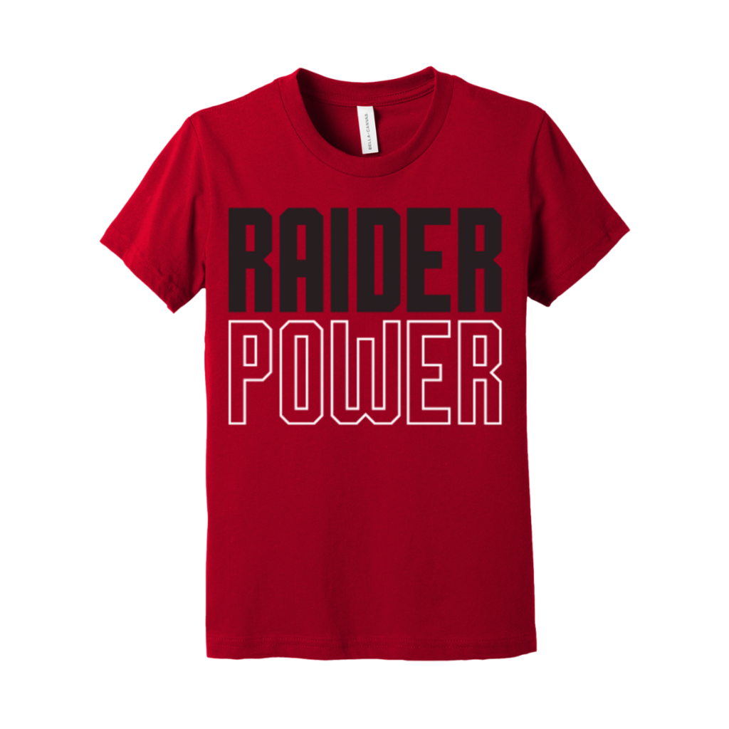 Raider Power Youth Short Sleeve Tee