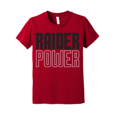 Raider Power Youth Short Sleeve Tee