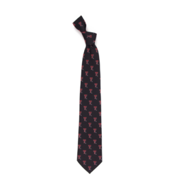 Eagles Wings Echo Men's Dress Tie Black Repeat
