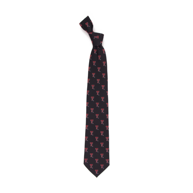 Eagles Wings Echo Men's Dress Tie Black Repeat