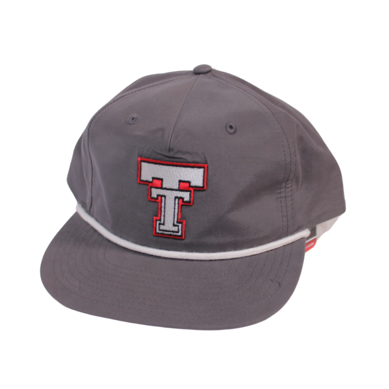 Umpqua Rope Cap - Grey with White Double T