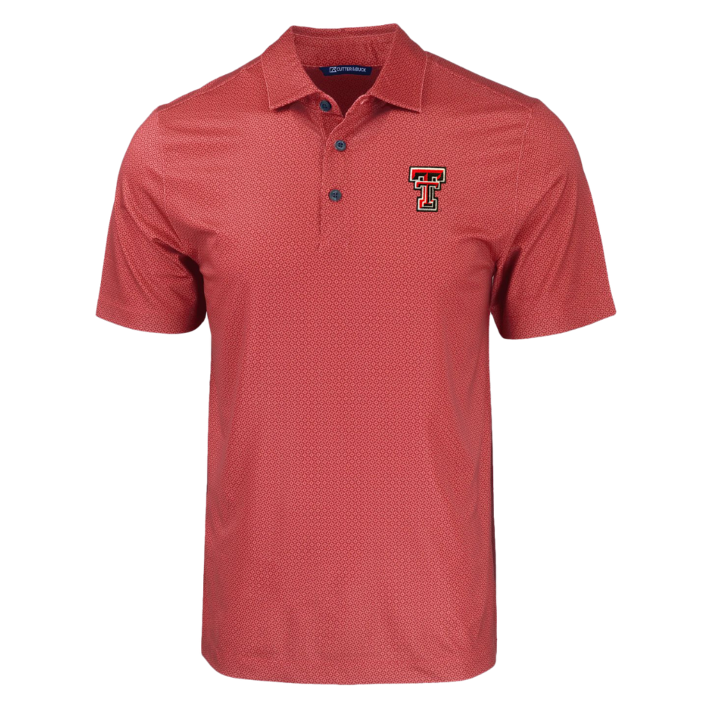 Cutter Buck Pike Geo Print Polo