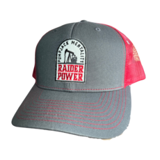 Pumpjack Snapback Trucker Cap Red/Black