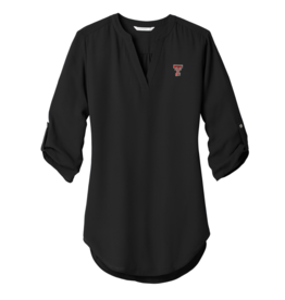Ladies Crepe Tunic Blouse