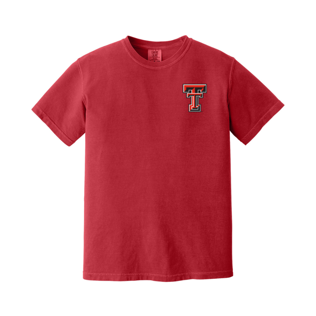 Comfort Colors Comfort Colors Raider Red Guns Up Short Sleeve Tee