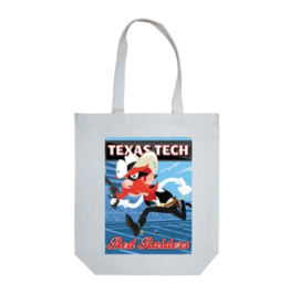 Raider Red Canvas Tote