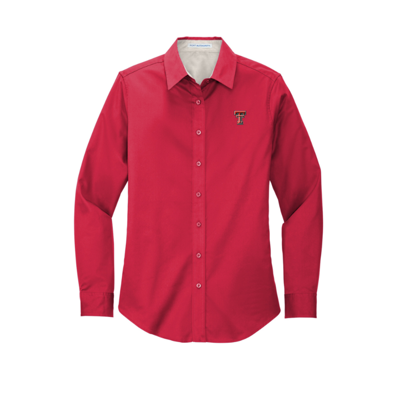 Easy Care Ladies Button Down Shirt