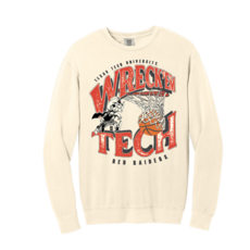 Independent Trading Co Vintage Basketball Crew Sweatshirt