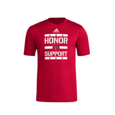 Adidas Pregame Honor Support Short Sleeve Tee