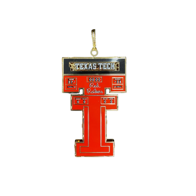 Double T Scoreboard Ornament 2024