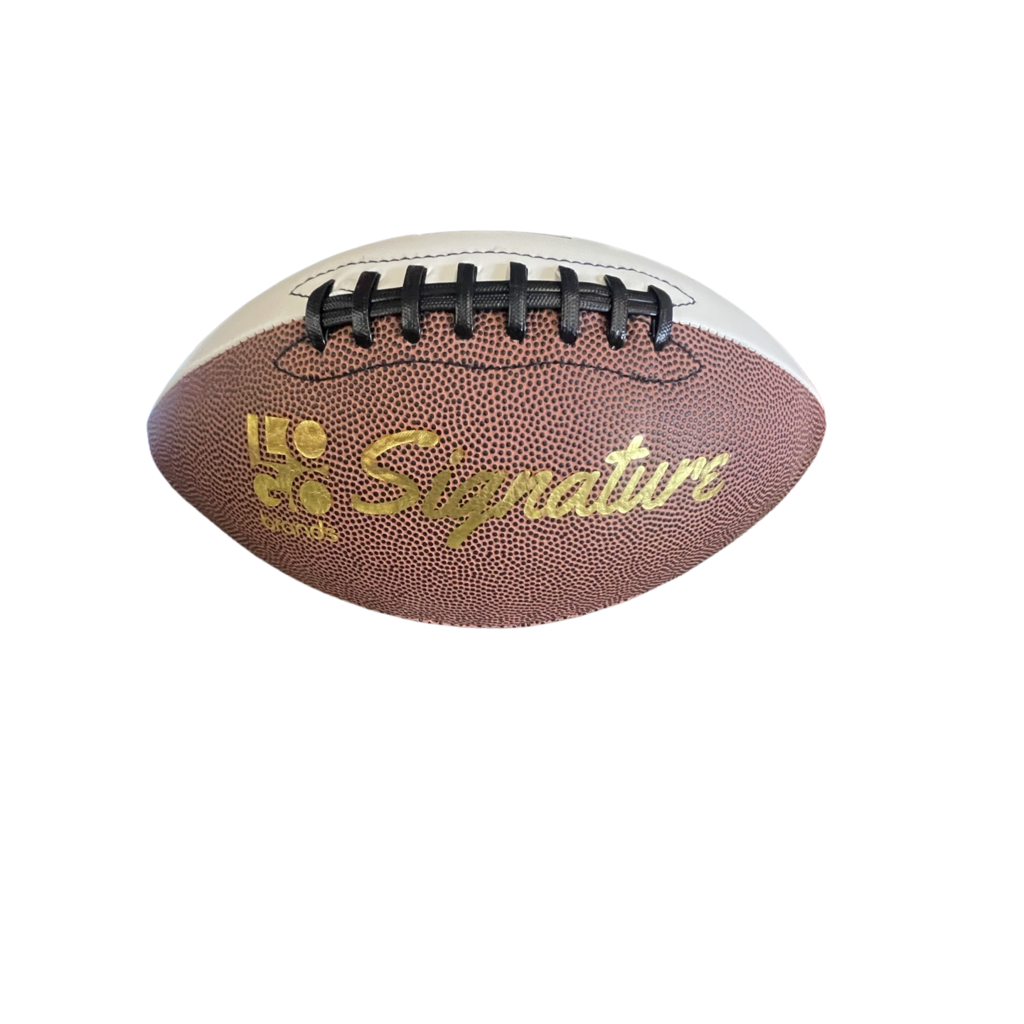 Logo Brand Official Stripe Autograph Football