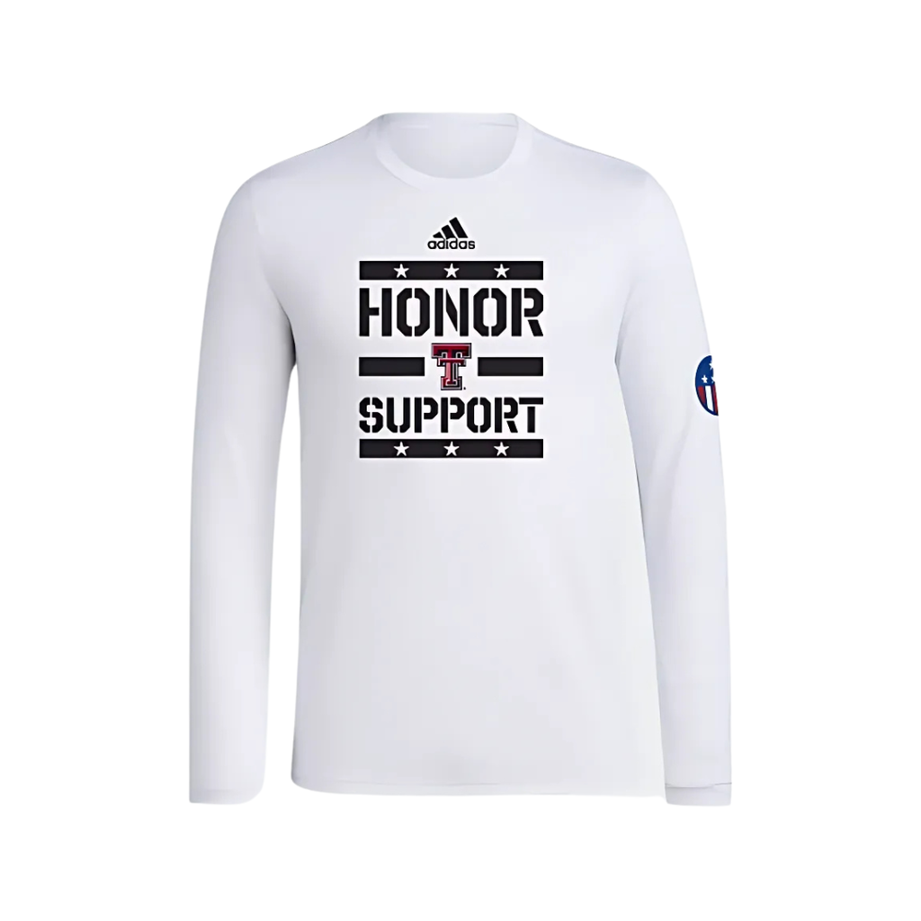Adidas Pregame Honor Support Long Sleeve Tee
