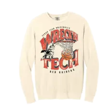 Independent Trading Co Vintage Basketball Crew Sweatshirt