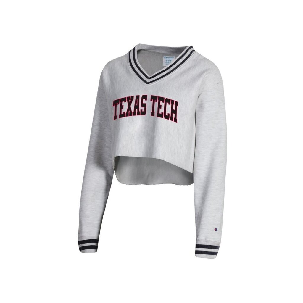 Champion Brand Ladies V-neck Crop Fleece