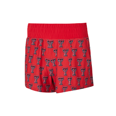 Repeat Logo High Waist Ladies Shorts
