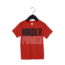 Raider Power Toddler Short Sleeve Tee