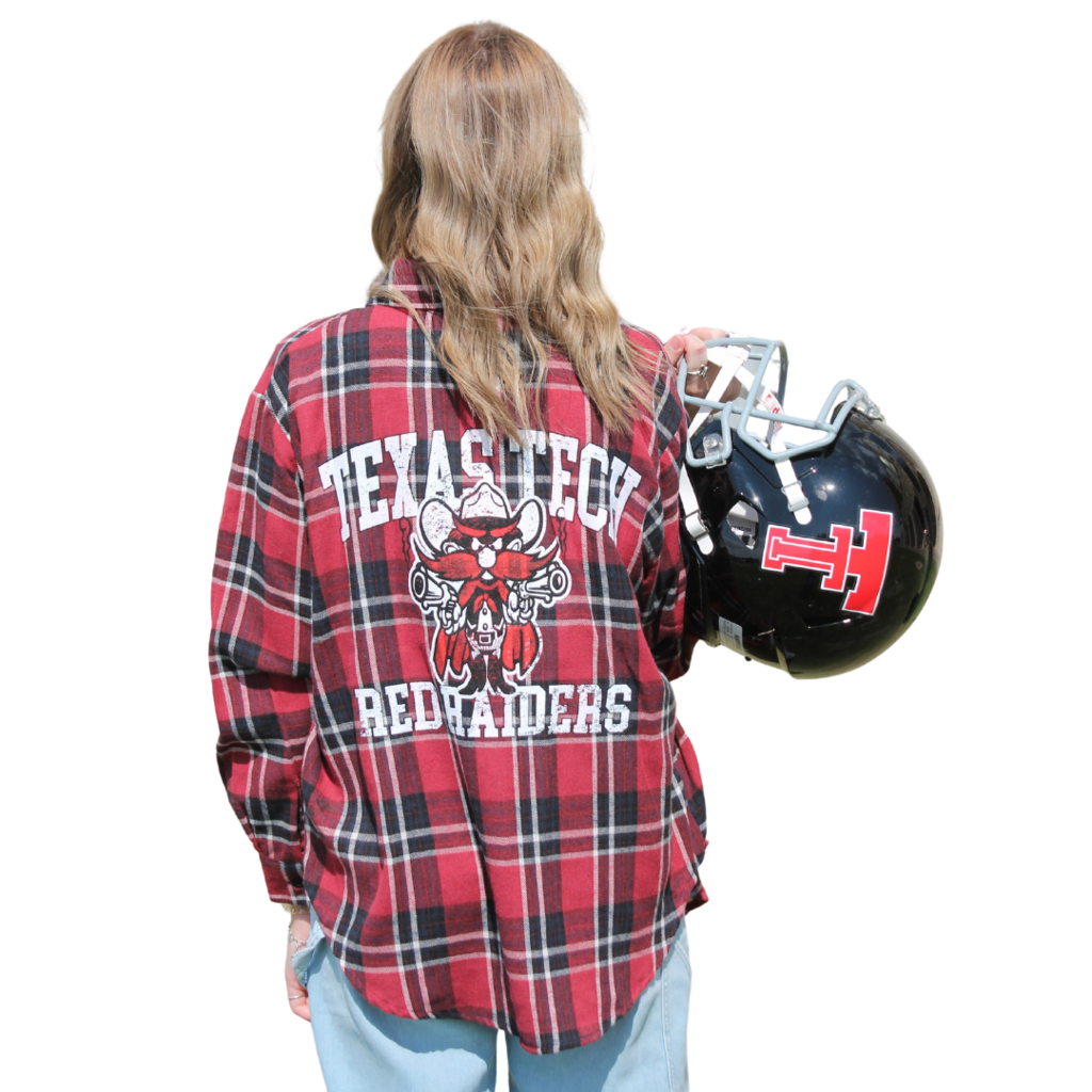 Gameday Social Raider Red Varsity Plaid Shirt