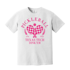 Comfort Colors Pickleball Pink Short Sleeve Tee