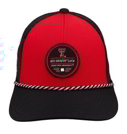 Black Clover Black Clover Gamer Trucker Rope Cap - Black/Red