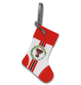 Magnolia Lane Wood Stocking Ornament