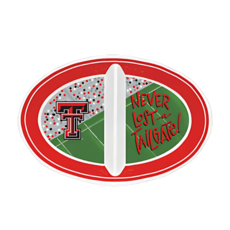Never Lost a Tailgate Melamine Tray