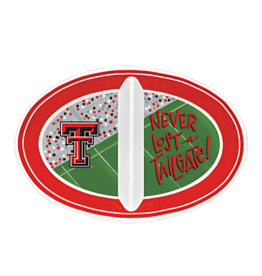 Never Lost a Tailgate Melamine Tray