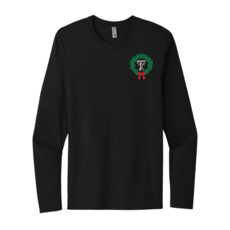 Next Level Christmas Cactus Truck Long Sleeve Tee