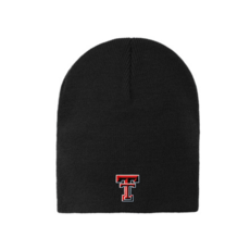 Knit Beanie Cap - Black