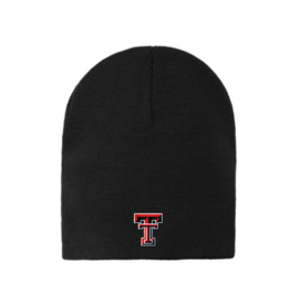 Knit Beanie Cap - Black