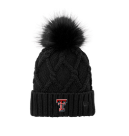 New Era Faux Fur Pom Beanie