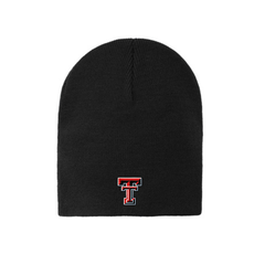 Knit Beanie Cap - Black