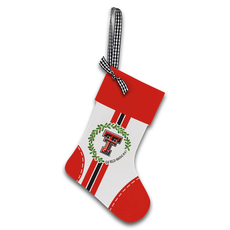 Wood Stocking Ornament