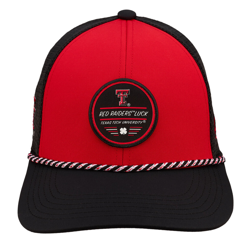 Black Clover Gamer Trucker Rope Cap - Black/Red