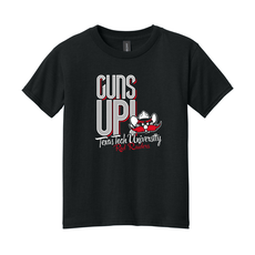 Guns Up Raider Red Youth Tee